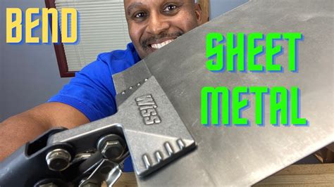 how to bend aluminum sheet metal without a brake|bending 1 4 aluminum plate.